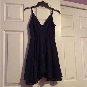 Dark navy blue dress